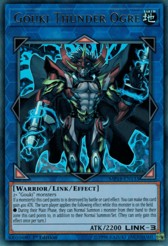 Gouki Thunder Ogre - MP18-EN133 Ultra Rare 1st Edition