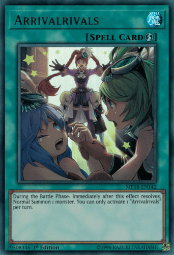 Arrivalrivals - MP18-EN142 Ultra Rare 1st Edition