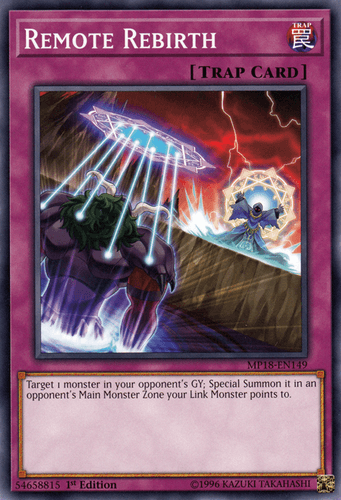 Remote Rebirth - MP18-EN149 Common 1st Edition