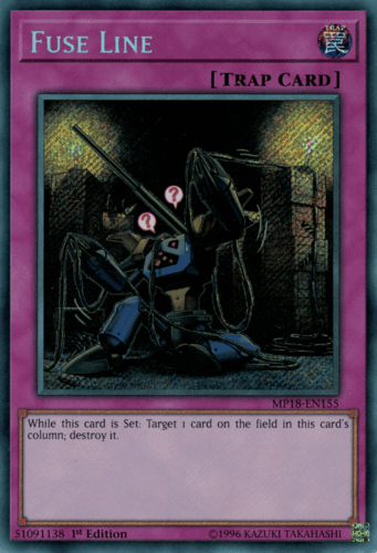 Fuse Line - MP18-EN155 Secret Rare 1st Edition