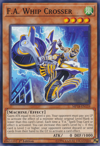 F.A. Whip Crosser - MP18-EN159 Common 1st Edition