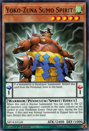 Yoko-Zuna Sumo Spirit - MP18-EN168 Common 1st Edition