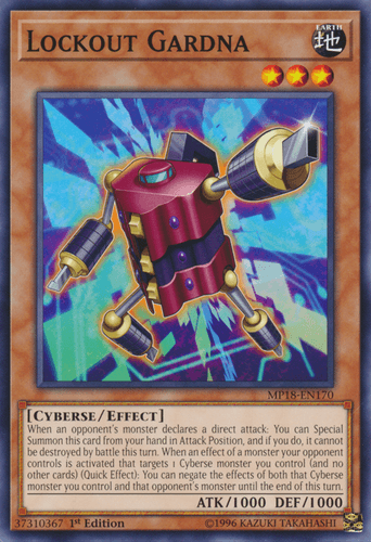 Lockout Gardna - MP18-EN170 Common 1st Edition