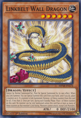 Linkbelt Wall Dragon - MP18-EN174 Common 1st Edition