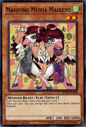 Mahjong Munia Maidens - MP18-EN188 Common 1st Edition