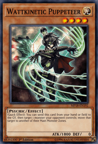 Wattkinetic Puppeteer - MP18-EN192 Common 1st Edition