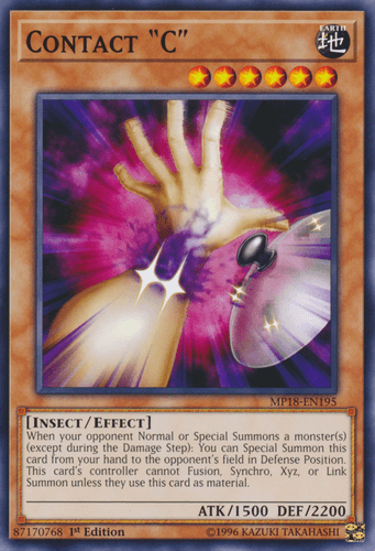 Contact "C" - MP18-EN195 Common 1st Edition