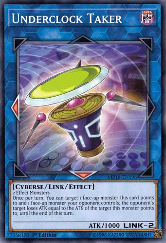 Underclock Taker - MP18-EN196 Common 1st Edition