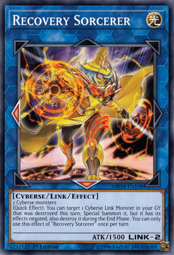 Recovery Sorcerer - MP18-EN198 Common 1st Edition