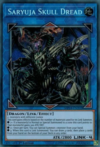 Saryuja Skull Dread - MP18-EN202 Secret Rare 1st Edition