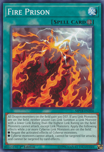 Fire Prison - MP18-EN204 Common 1st Edition