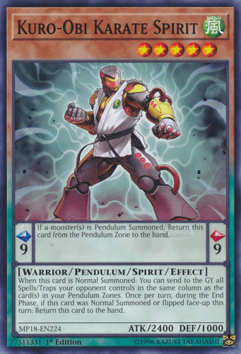 Kuro-Obi Karate Spirit - MP18-EN224 Common 1st Edition