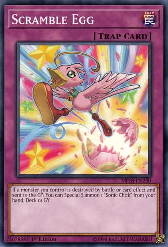 Scramble Egg - MP18-EN230 Common 1st Edition