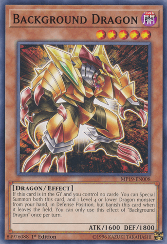 Background Dragon - MP19-EN008 Common 1st Edition