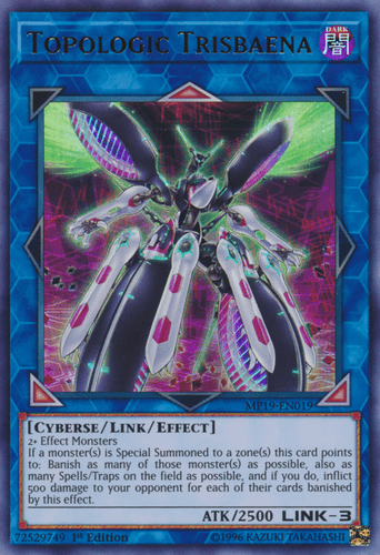 Topologic Trisbaena - MP19-EN019 Ultra Rare 1st Edition