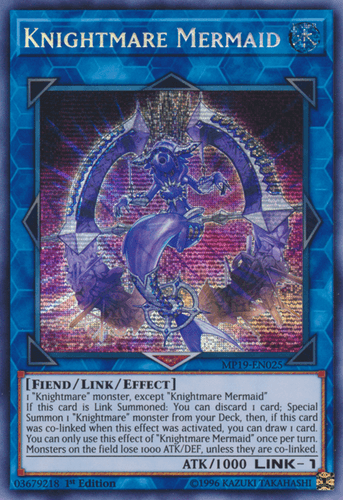 Knightmare Mermaid - MP19-EN025 Prismatic Secret Rare Unlimited