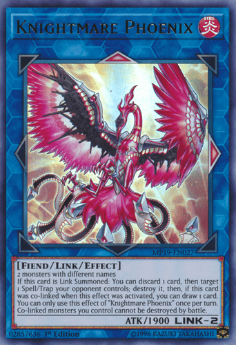 Knightmare Phoenix - MP19-EN027 Ultra Rare Unlimited