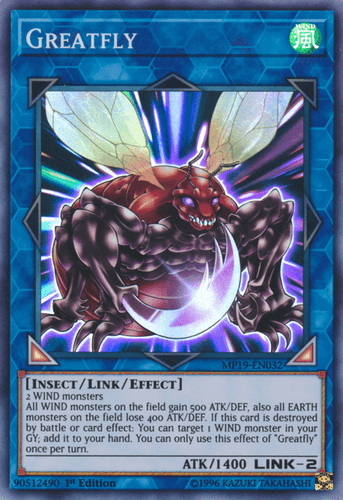 Greatfly - MP19-EN032 Super Rare 1st Edition