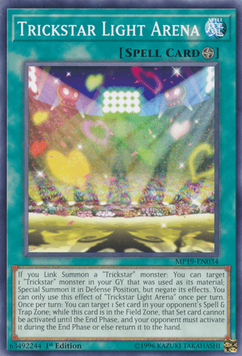 Trickstar Light Arena - MP19-EN034 Common 1st Edition
