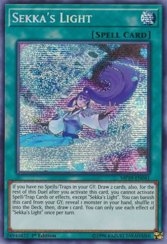 Sekka's Light - MP19-EN041 Prismatic Secret Rare Unlimited