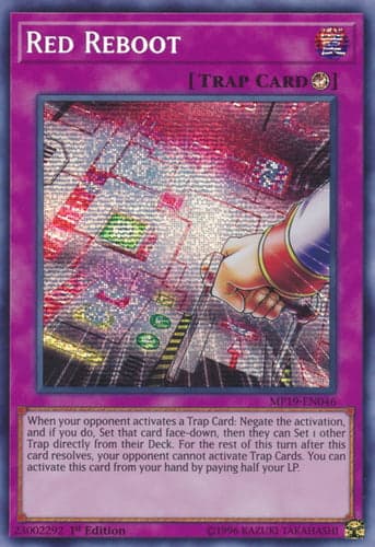 Red Reboot - MP19-EN046 Prismatic Secret Rare Unlimited