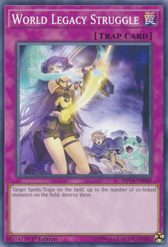 World Legacy Struggle - MP19-EN049 Common 1st Edition