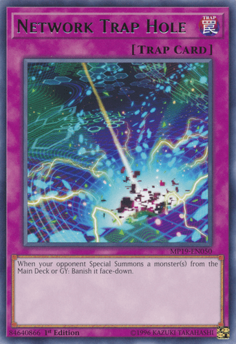Network Trap Hole - MP19-EN050 Rare 1st Edition
