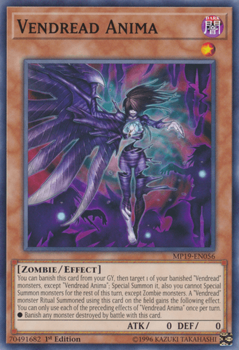 Vendread Anima - MP19-EN056 Common 1st Edition