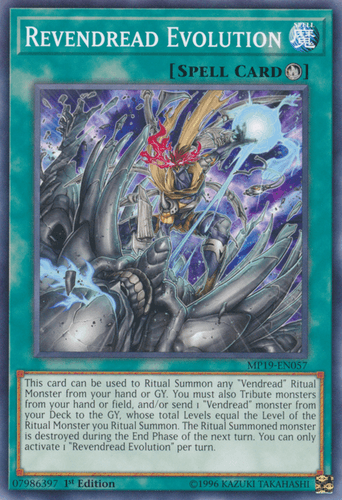 Revendread Evolution - MP19-EN057 Common 1st Edition