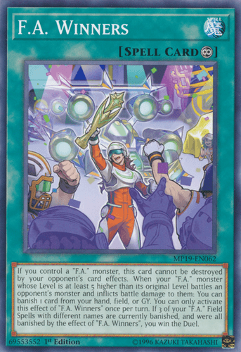 F.A. Winners - MP19-EN062 Common 1st Edition