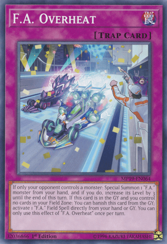 F.A. Overheat - MP19-EN064 Common 1st Edition