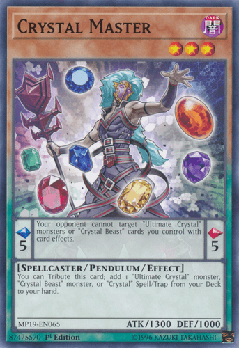 Crystal Master - MP19-EN065 Common Unlimited