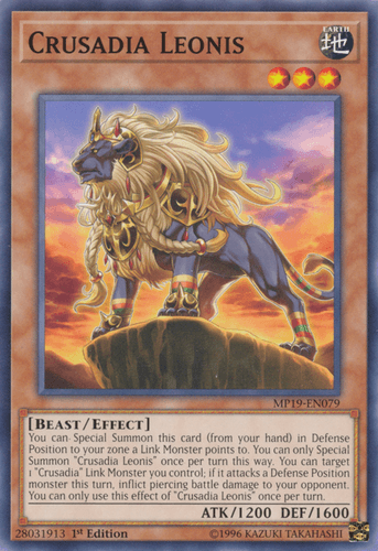 Crusadia Leonis - MP19-EN079 Common 1st Edition