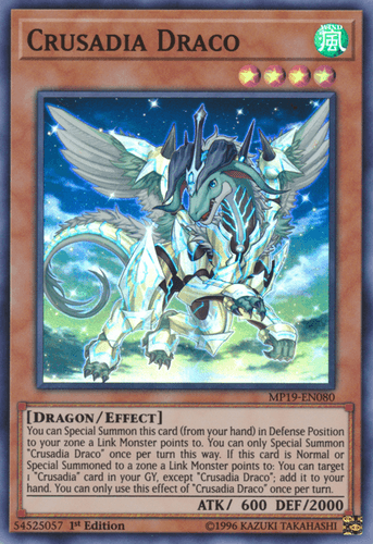 Crusadia Draco - MP19-EN080 Super Rare Unlimited