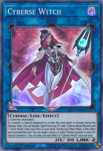 Cyberse Witch - MP19-EN098 Super Rare Unlimited