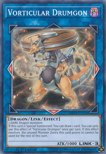 Vorticular Drumgon - MP19-EN104 Common 1st Edition