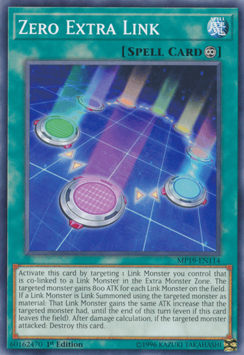 Zero Extra Link - MP19-EN114 Common Unlimited