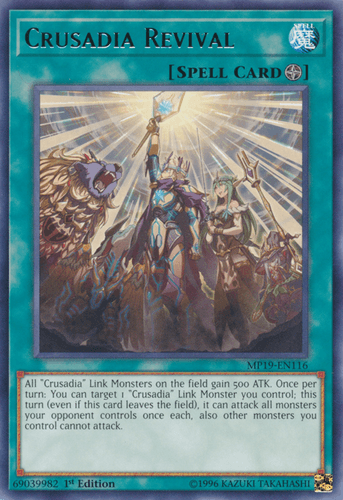 Crusadia Revival - MP19-EN116 Rare Unlimited