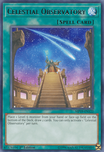 Celestial Observatory - MP19-EN122 Rare 1st Edition