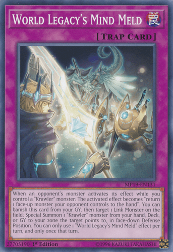 World Legacy's Mind Meld - MP19-EN131 Common 1st Edition