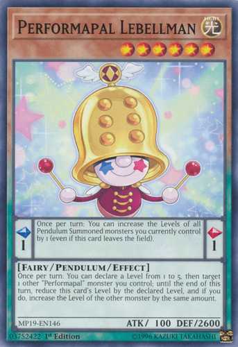 Performapal Lebellman - MP19-EN146 Common Unlimited