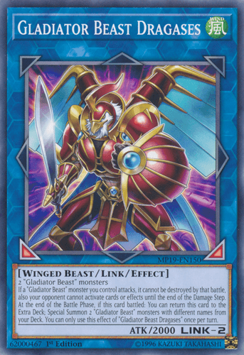 Gladiator Beast Dragases - MP19-EN150 Common Unlimited