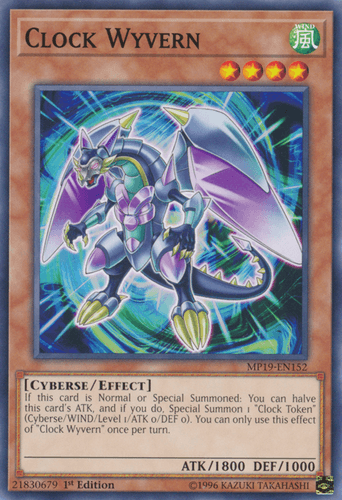 Clock Wyvern - MP19-EN152 Common 1st Edition
