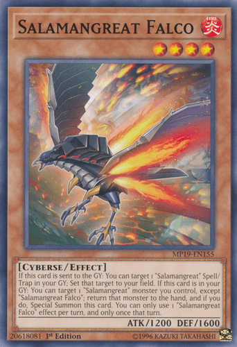 Salamangreat Falco - MP19-EN155 Common 1st Edition