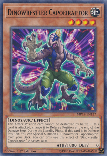 Dinowrestler Capoeiraptor - MP19-EN157 Common Unlimited