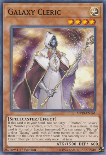 Galaxy Cleric - MP19-EN161 Common Unlimited