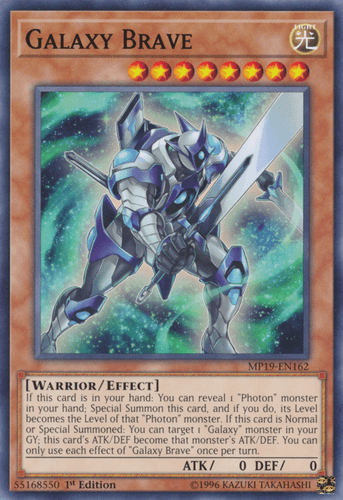 Galaxy Brave - MP19-EN162 Common 1st Edition