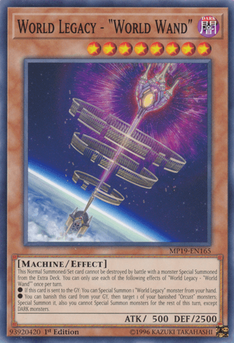 World Legacy - "World Wand" - MP19-EN165 Common 1st Edition