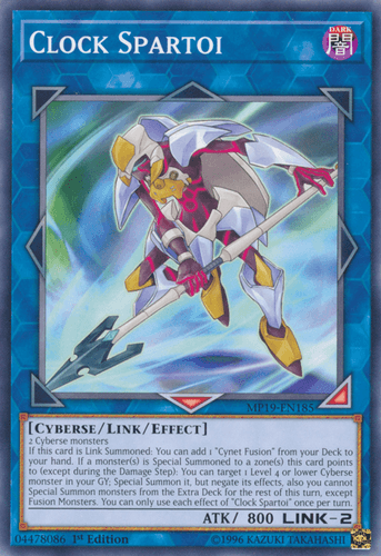 Clock Spartoi - MP19-EN185 Common 1st Edition