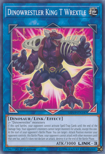 Dinowrestler King T Wrextle - MP19-EN187 Common Unlimited